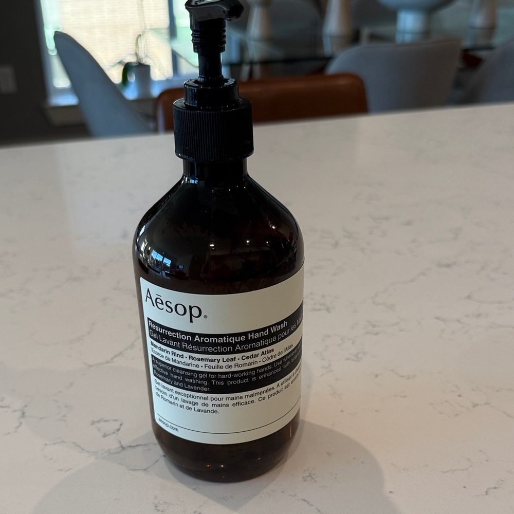 Aesop Resurrection Aromatique Hand Wash Empty Bottle